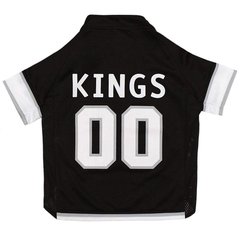 Pets First NHL Los Angeles Kings Jersey for Dogs & Cats, Medium. - Let Your Pet Be A Real NHL Fan! - Image 1